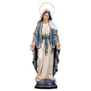 Nuestra Señora Milagrosa con Aureola 12 estrellas latón