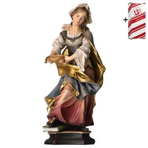 St. Woman with book + Gift box