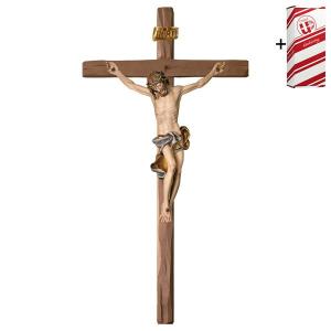 Crucifix Baroque Croix droites + Coffret cadeau