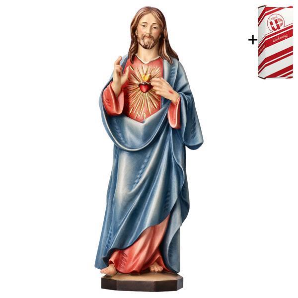 Sacred Heart of Jesus the Saviour + Gift box - Colored