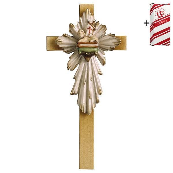Cross Easter Lamb + Gift box - Colored