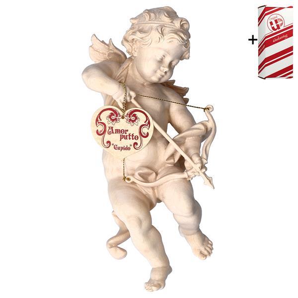 Querubín Cupido + Caja regalo - Natural