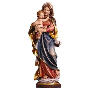 Vierge à l enfant des Alpes Bois de tilleul sculpté