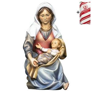 Nuestra Señora de la S. Familia sentada 2 Piezas + Caja regalo