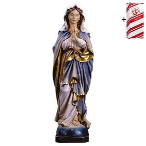 Blessed Virgin praying + Gift box