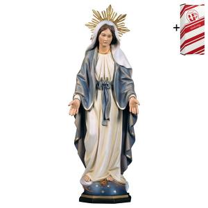 Vierge Miraculeuse avec Auréole + Coffret cadeau
