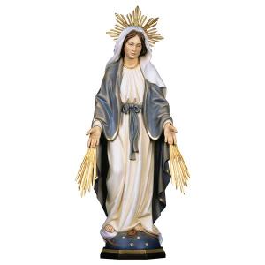 Vierge Miraculeuse avec rayonnements et Auréole