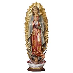 Vierge de Guadalupe Bois de tilleul sculpté
