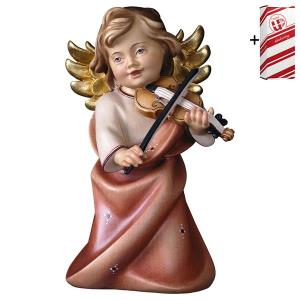 Herzengel mit Geige + Geschenkbox