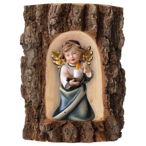 Heart Angel with candle in Grotto elm