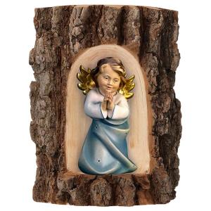 Heart Angel praying in Grotto elm