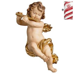 Cherub with flute + Gift box