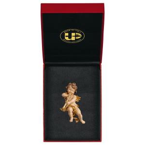 Putto con trombone con filo oro + Astuccio