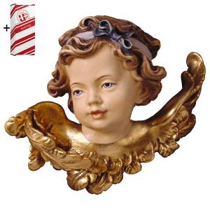 Angel head with bow right side + Gift box