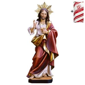 Jésus Sauveur avec Auréole + Coffret cadeau