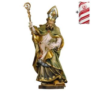 St. Patrick d Irlande avec trèfle + Coffret cadeau