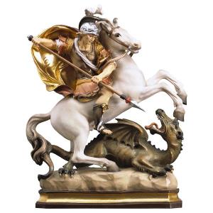 St. Georg à cheval avec dragon
