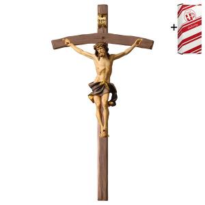 Crucifix Nazaréen Croix courbées + Coffret cadeau