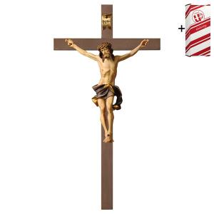 Crucifijo Nazareno Cruz lisa + Caja regalo