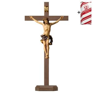 Crocifisso Nazareno Croce piedistallo + Box regalo