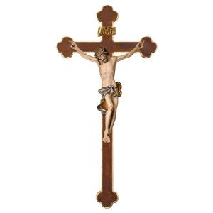 Crucifix Baroque Baroque Cross Linden wood carved
