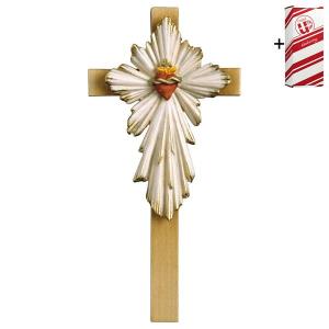 Croce Sacro Cuore di Gesù + Box regalo