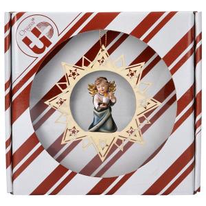 Heart Angel with candle Stars Star + Gift box