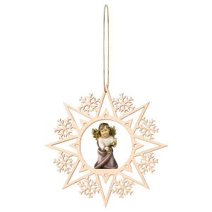 Ángel Corazón con campanitas Estrella Cristal