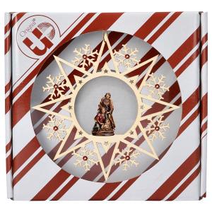 Nativity Baroque Crystal Star Crystal + Gift box