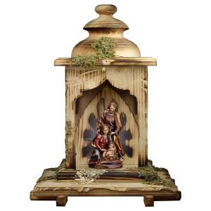 Nativity Baroque Lantern stable with light