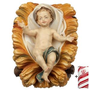 UL Infant Jesus and Manger 2 Pieces + Gift box