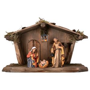 UL Set 5 Pieces - Advent stable with light