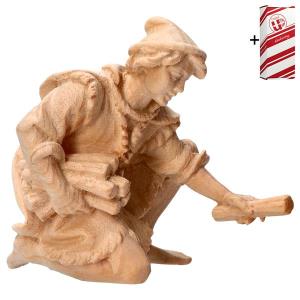 MO Kneeling herder with firewood + Gift box
