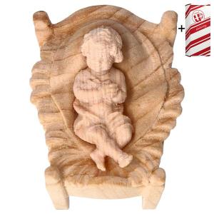 MO Infant Jesus and Manger 2 Pieces + Gift box