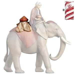 RE Silla adorno para elefante de pie + Caja regalo