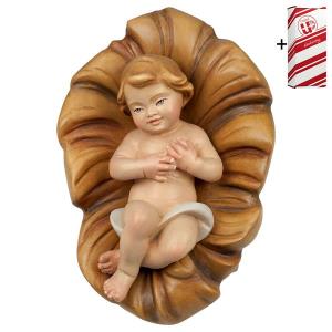 SA Infant Jesus and Manger 2 Pieces + Gift box