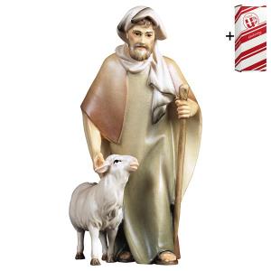 CO Pastor con bastón y oveja + Caja regalo