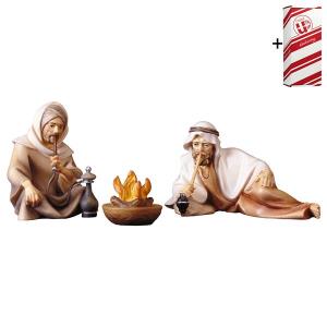 CO Group of herders at the fireplace 3 Pieces + Gift box