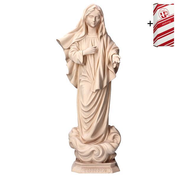 Our Lady of Medjugorje + Gift box - Natural