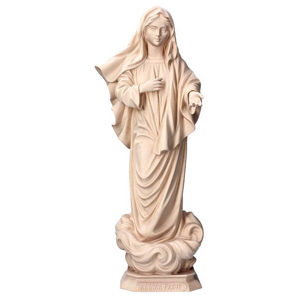 Queen of Peace Linden wood carved - Natural