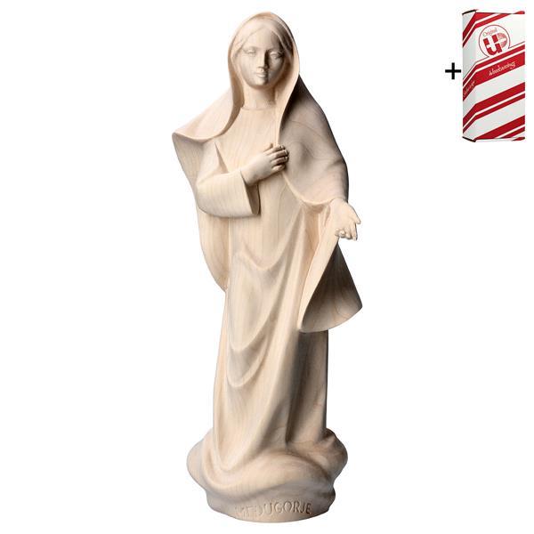 Our Lady of Medjugorje Modern + Gift box - Natural
