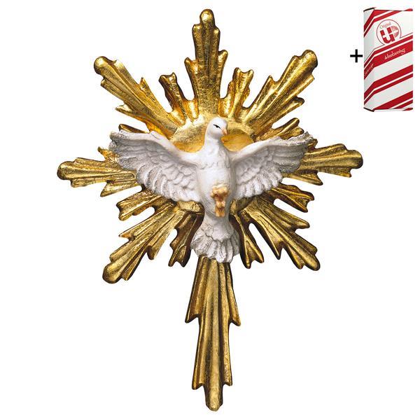 Holy Spirit with Halo long + Gift box - Colored