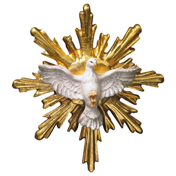 Holy Spirit with Halo round - Colored