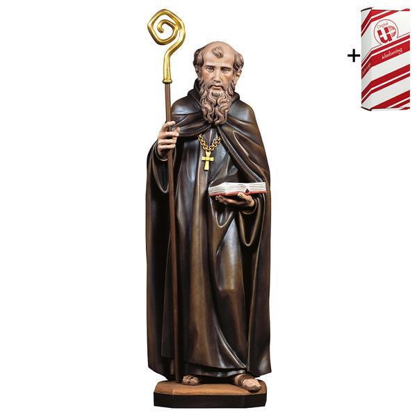 St. Benedict of Nursia + Gift box - Colored