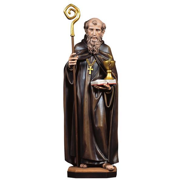 St. Benedict of Nursia with calyx and snake - Colored