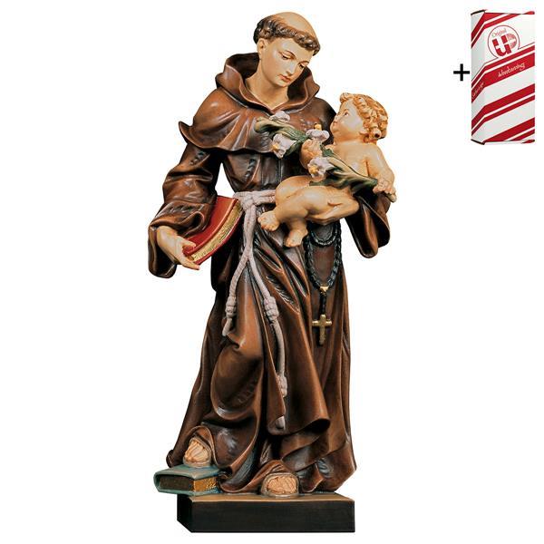 St. Anthony of Padova Baroque + Gift box - Colored