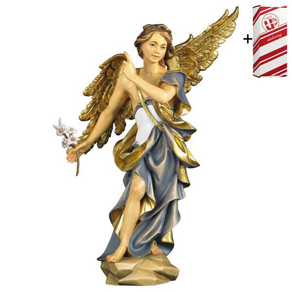 St. Gabriel Archangel with Lily + Gift box - Colored