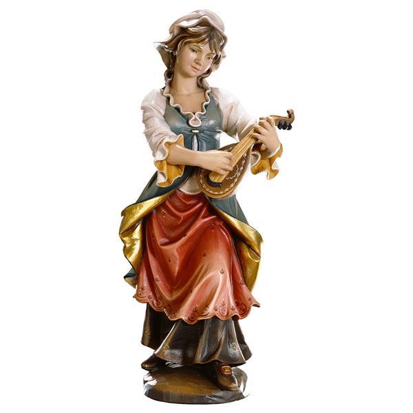 Lute player - Colored