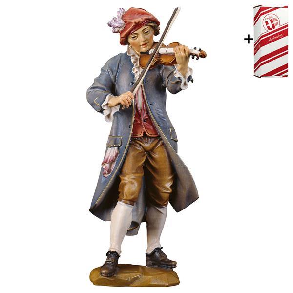 Violine player + Gift box - Colored