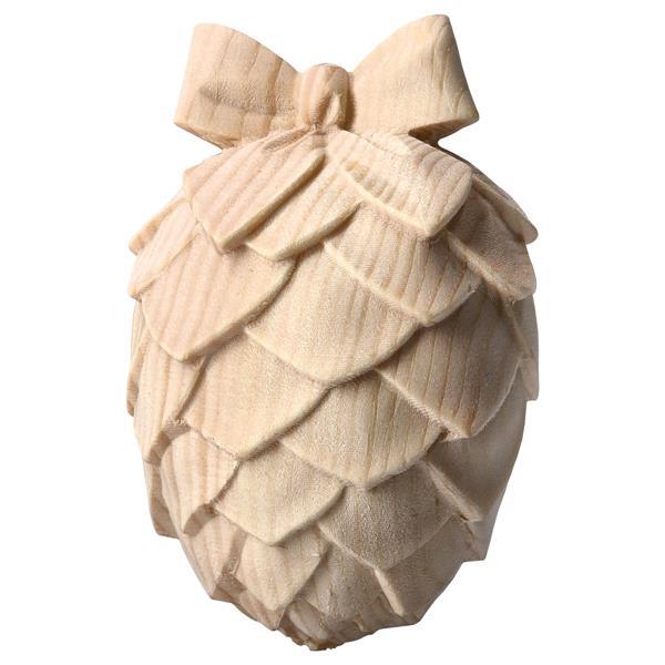 Pine cone with mesh - Natural-Pine